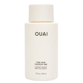 OUAI Fine Hair Conditioner bottle front view showing volume potential