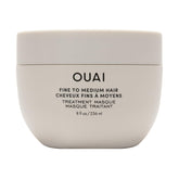 OUAI Fine to Medium Hair Masque bottle showing nourishing hydration