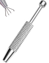 OUFER piercing ball grabber tool with compact design for easy jewelry changes.