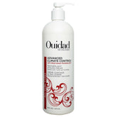 Ouidad Advanced Climate Control bottle pour—easy dispensing for quick styling.