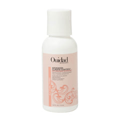 Ouidad Advanced Climate Control Defrizzing Conditioner bottle close-up highlighting frizz control.