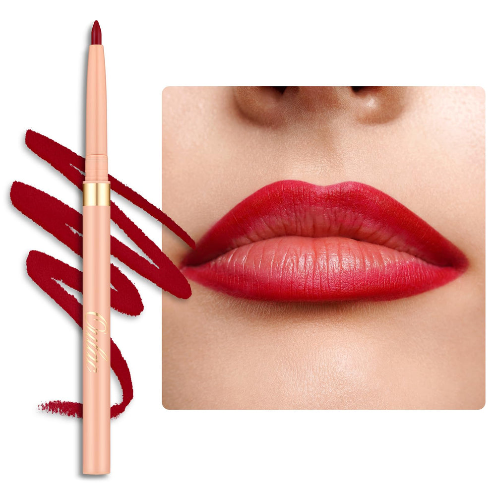 Delineador labial retráctil Oulac para retoques rápidos.