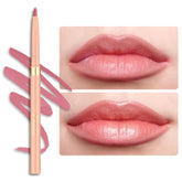 Delineador labial Oulac resistente al agua en rosa polvoriento para definición duradera