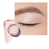 Sombra cremosa Oulac con brillo perlado para ojos, acabado luminoso.