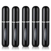 OUMOR 5PCS travel bottle compact design for easy fragrance on the go.