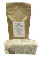 Our Earth's Secrets Manteca Karité Ivory en corte, conserva nutrientes para la piel.