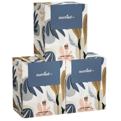 Ourmed Life face towels in XL soft form for gentle cleansing on sensitive skin