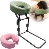 OURSHE Massage Headrest bed setup for professional-quality home massages