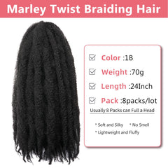 Outernice Marley twist 24inch Cuban twist style demonstrates versatility