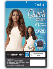 Outre NEESHA H304 silk pressed texture for a smooth, polished finish