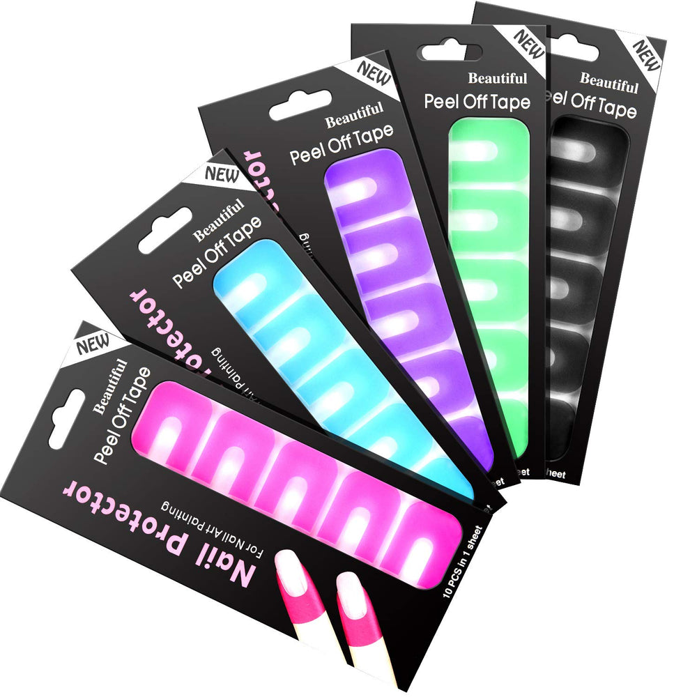 Outus protector U para uñas, paquete de 150 piezas