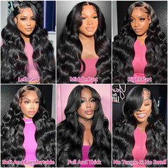 oveflect 200% density body wave creates full, natural-looking volume.