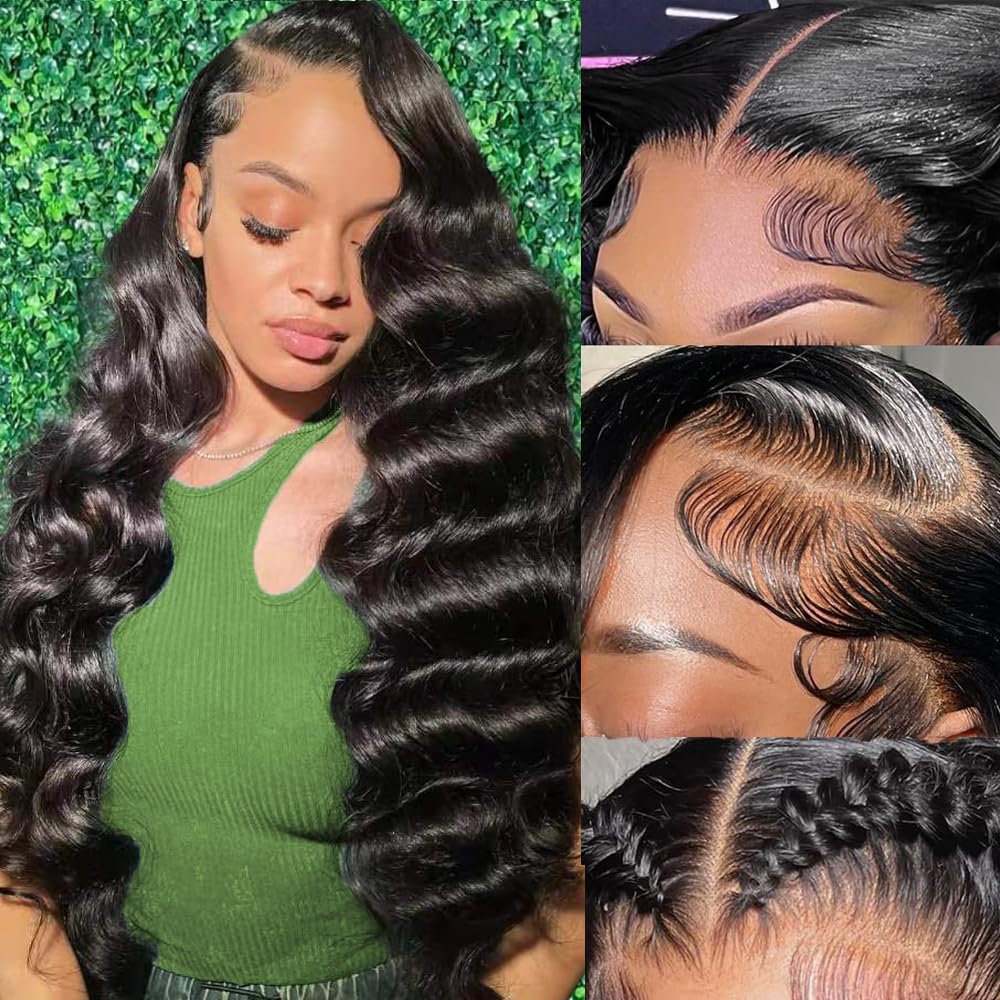 OVEOOZ 30-inch body wave wig - full length for daily wear