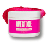 oVerTone Extreme Magenta bottle pouring color-depositing conditioner for at-home vibrant color