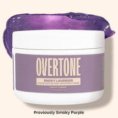 oVertone Smoky Lavender with avocado and coconut oils keeps hair moisturized.
