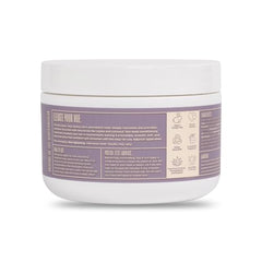oVertone Smoky Lavender jar shows creamy mask ideal for even color results.