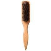 OWIIZI slick back brush with soft boar bristles for smooth edges