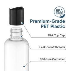 owlyee clear TSA-approved bottles speed security and content checks
