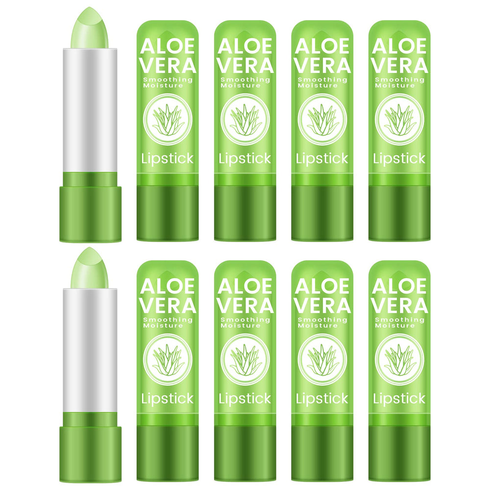 Ownest bálsamo labial aloe vera cambia color con el calor para un aspecto natural