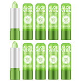 Ownest bálsamo labial aloe vera cambia color con el calor para un aspecto natural
