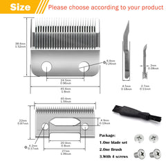 OwnLifeYF two-hole adjustable blade offers precise length control