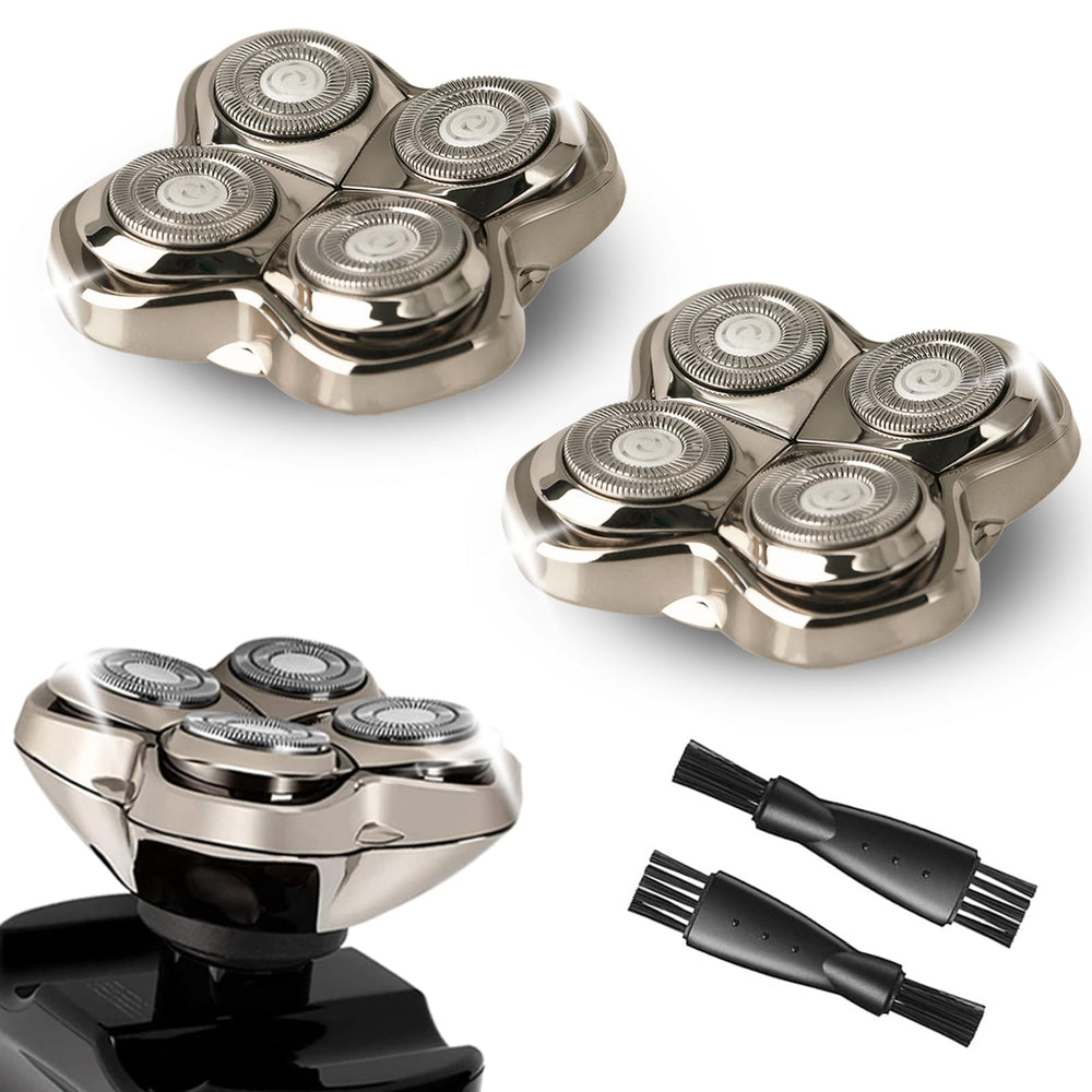 OXSITO Pro 4 Heads close-up with precision blades for a smooth shave.