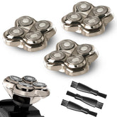 OXSITO Pro 4 Head Gold Pro replacement heads for a fast close shave.