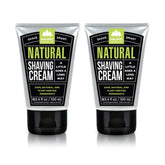 Pacific Shaving Company natural shaving cream with shea butter in a jar for sensitive skin
