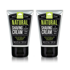 Pacific Shaving Company natural shaving cream with shea butter in a jar for sensitive skin
