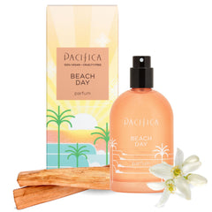 Pacifica Beach Day Spray bottle front view; unisex fragrance for everyday mood.