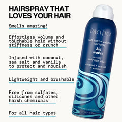 Pacifica Big Waves: aroma tropical coco vainilla que realza tu estilo.