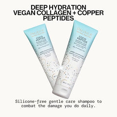 Pacifica Coco Peptide Damage Care Conditioner bottle promoting deep repair.