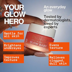 Cafeína y manzana en Glow Baby, ayuda a descongestionar.