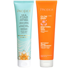 Pacifica Glow Baby limpiador botella: ilumina la piel con brillo suave cada mañana