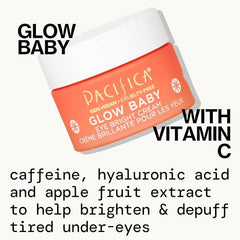 Vitamina C en Glow Baby para un tono más uniforme.