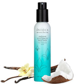 Pacifica Indian Coconut Nectar bottle for everyday wear and tropical notes.