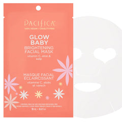 Pacifica mascarilla hoja brillo bebe para piel radiante