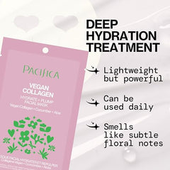 Pacifica mascarilla de uso único biodegradable.