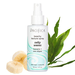 Pacifica texturizante de olas saladas: botella coco para ondas naturales.
