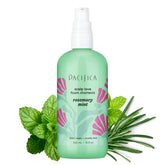 Pacifica Rosemary Mint Scalp Detox Shampoo bottle-front view promoting a refreshing cleanse.