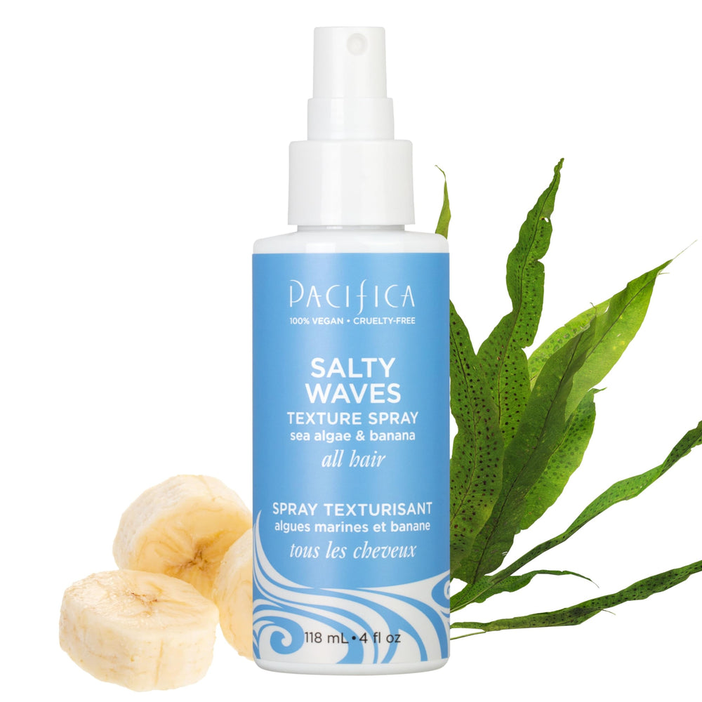 Pacifica Salty Waves Spray: textura de playa con volumen ligero para cabello