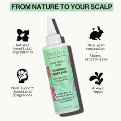 Pacifica Scalp Detox Tonic: aplicación en el cuero cabelludo para limpieza profunda