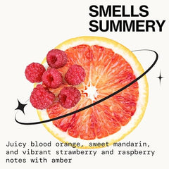Pacifica Tuscan Blood Orange perfume spray nozzle enables easy, even application.