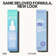 Melatonina y quinoa en Pacifica Wake Up Beautiful Serum para reparación nocturna