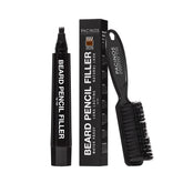 Pacinos beard pencil filler provides waterproof coverage for a seamless beard.