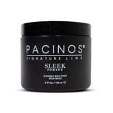 Envase Pacinos SLEEK para uso diario con acabado duradero.