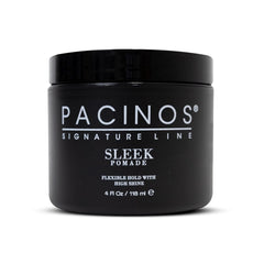 Envase Pacinos SLEEK para uso diario con acabado duradero.