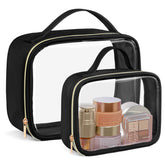 Packism Clear Makeup Bag Medium for TSA-friendly carry-on access.