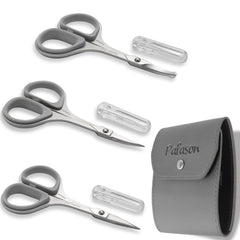 Pafason ultra sharp beard scissor set for precise facial hair trimming