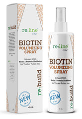 Paisle Botanics Biotin Volumizing Spray, bote: volumen inmediato para cabello fino.